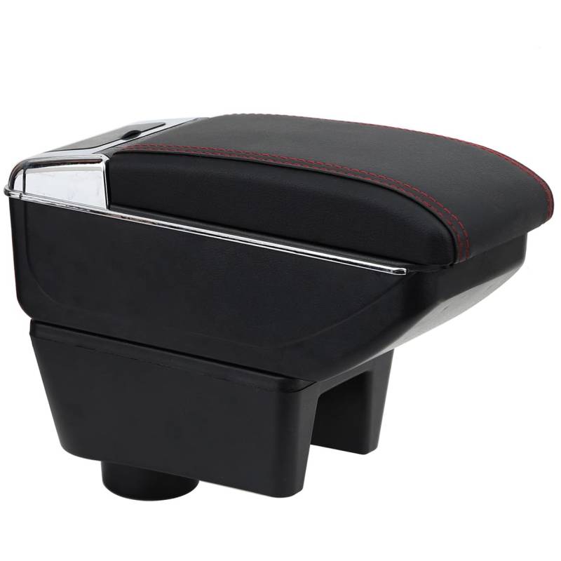 OYHCM Auto Armlehne für Seat Ibiza 6J IV 2008-2017 Armauflage Autozubehor Mittelarmlehne mit Stauraum verstellbar Einfache Montage von OYHCM