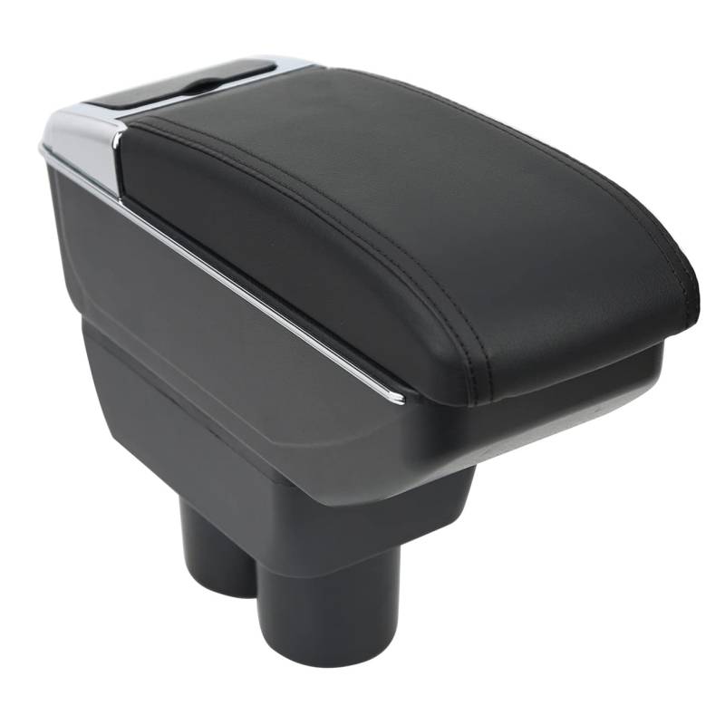 OYHCM Armlehnen für Suzuki Jimny Mittelarmlehne Armauflage 2005-2018 Zweilagige Staufach Schwarz von OYHCM