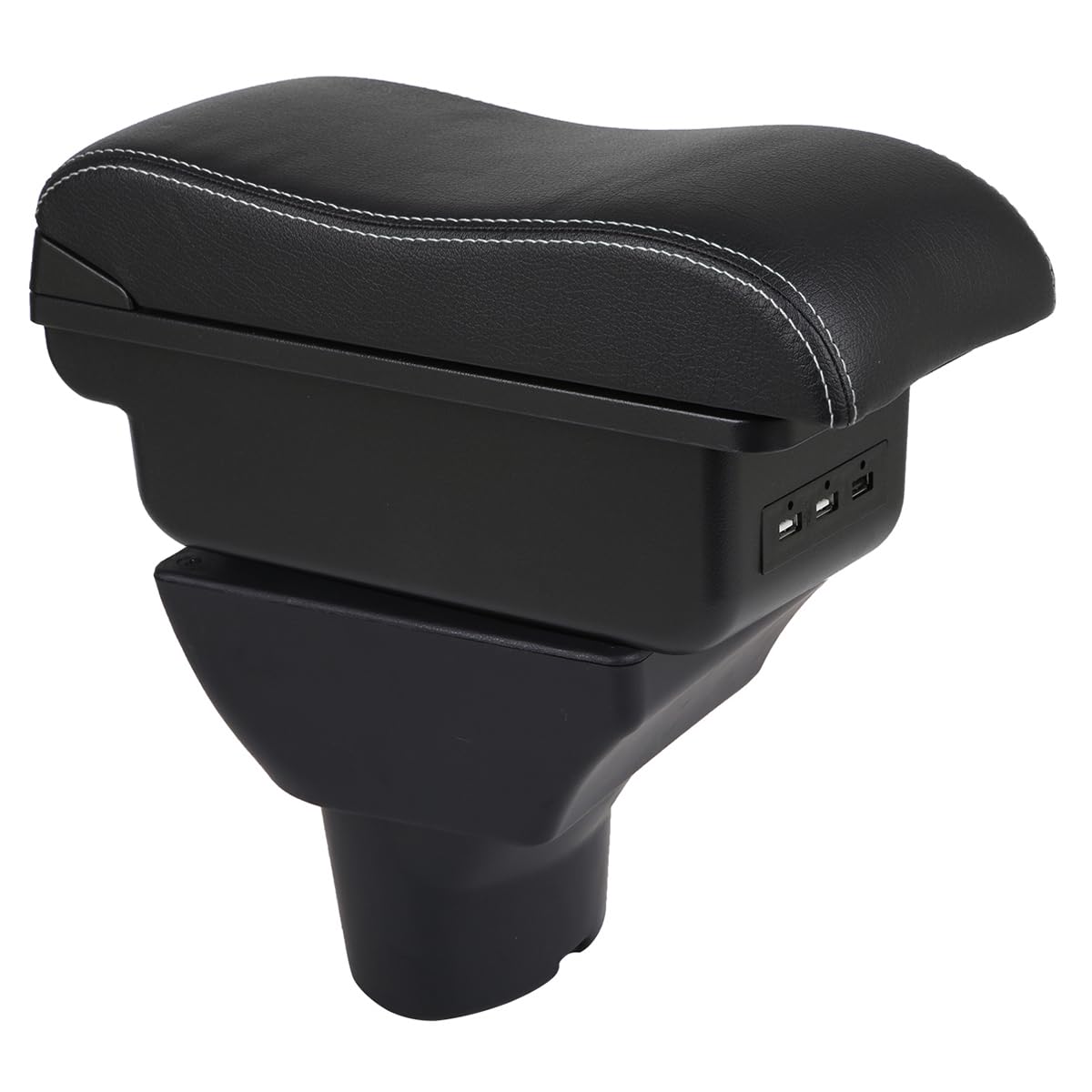Auto Armlehne compatible with Hyundai i20 Armlehnen 2009-2015 Mittelkonsole Armstütze Schwarz Armauflage Zentraler Staukasten Schwarz mit Weißen Nähten Auto Armlehne compatible with Hyundai i20 Armlehnen 2009-2015 Mittelkonsole Armstütze Schwarz Armauflage Zentraler Staukasten Schwarz mit Weißen Nähten von OYHCM