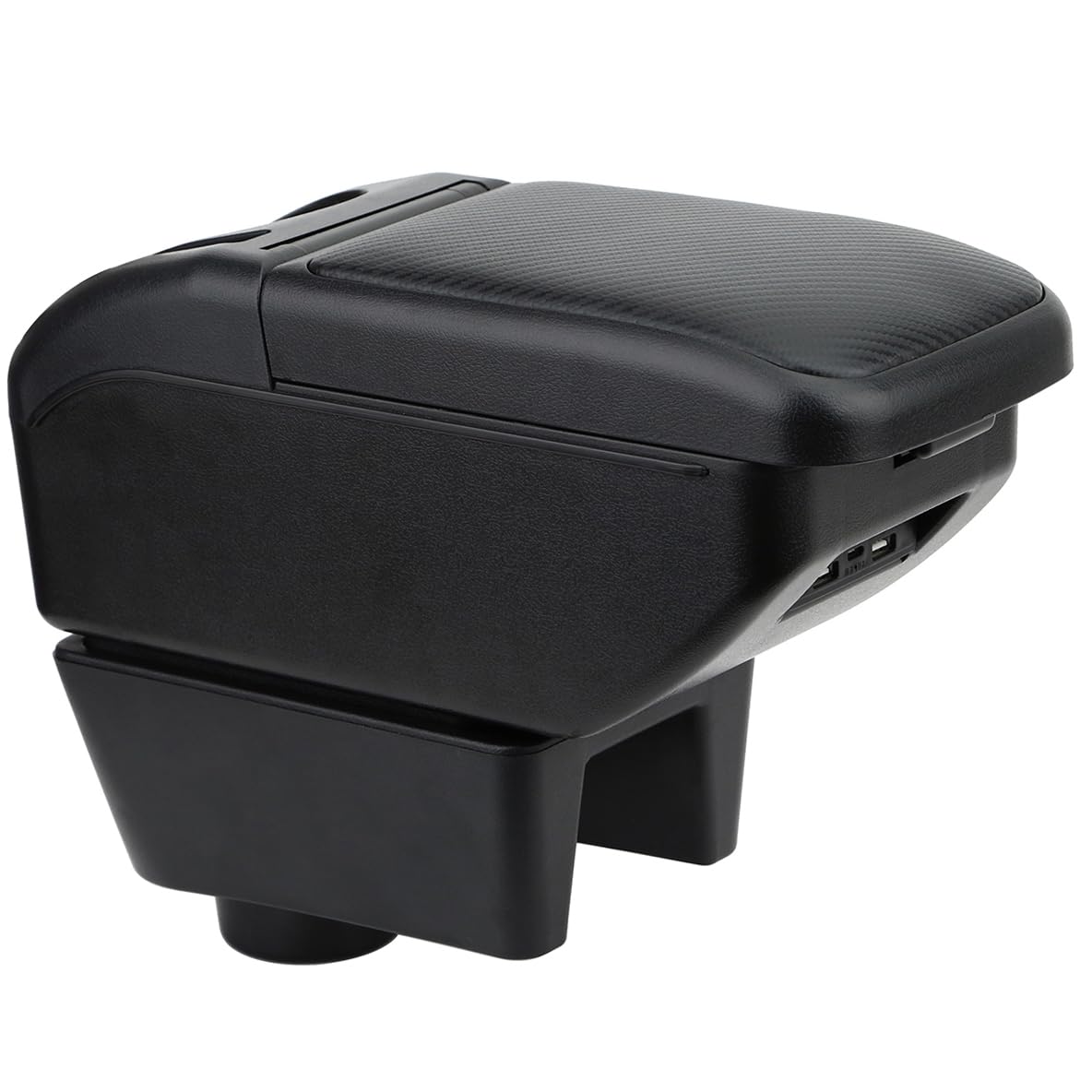 Auto Mittelkonsole Armlehne kompatibel mit Seat Ibiza 6j 2008-2016 Zwei Stauraum Armstütze Schwarz Faden Armauflage Kohlefaser Muster Auto Mittelkonsole Armlehne kompatibel mit Seat Ibiza 6j 2008-2016 Zwei Stauraum Armstütze Schwarz Faden Armauflage Kohlefaser Muster von OYHCM
