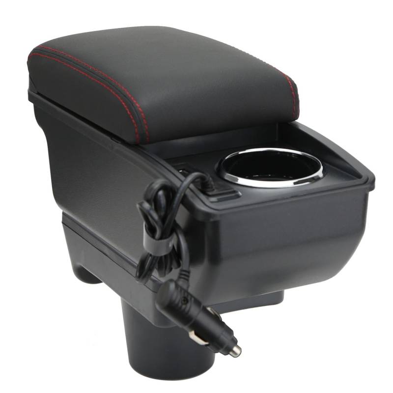 OYHCM Auto Armlehne für Opel Astra H 2006-2011 Mittelkonsole Armauflage Autozubehör Mittelarmlehne mit Stauraum verstellbar Einfache Montage von OYHCM