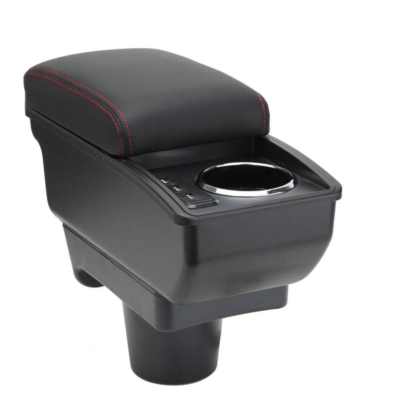 OYHCM Auto Armlehne für Opel Astra H 2006-2011 Mittelkonsole Armauflage Autozubehör Mittelarmlehne mit Stauraum verstellbar Einfache Montage von OYHCM