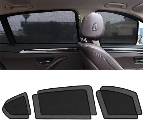 UV-blockierender Auto-Seitenfenster-Sonnenschutz für Benz C-Class T-Modell S205 2015-2021, Privatsphäre Sonnenschutz Atmungsaktives,6 Side-Window von OYTHO