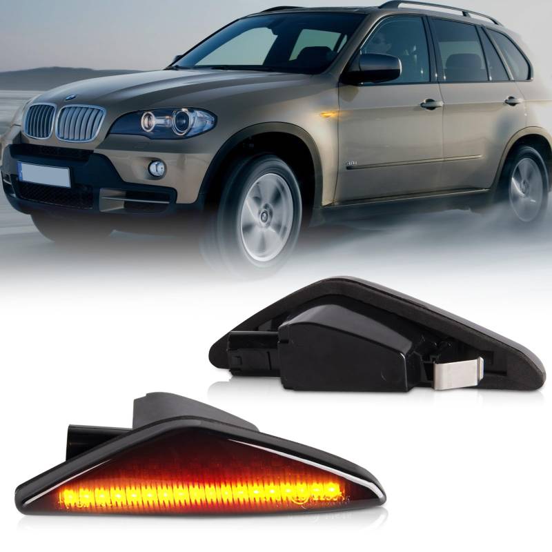 OZ-LAMPE LED Blinker für BMW E70 X5 E71 X6 F25 X3,Blinker mit Canbus Fehlerfrei von OZ-LAMPE
