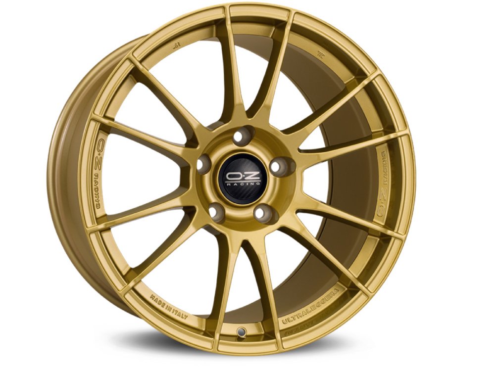 OZ ultraleggera Gold 7,5 x 17 ET48 5 x 100 Hub Bohrung 68 Legierung Felgen OZ ultraleggera Gold 7,5 x 17 ET48 5 x 100 Hub Bohrung 68 Legierung Felgen von OZ