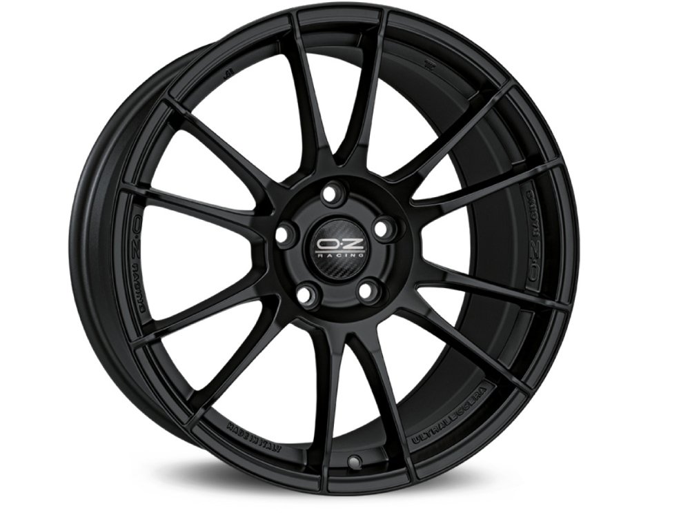 OZ ultraleggera matt schwarz 7 X 16 ET45 5 x 114.3 Hub Bohrung 75 Legierung Felgen von OZ