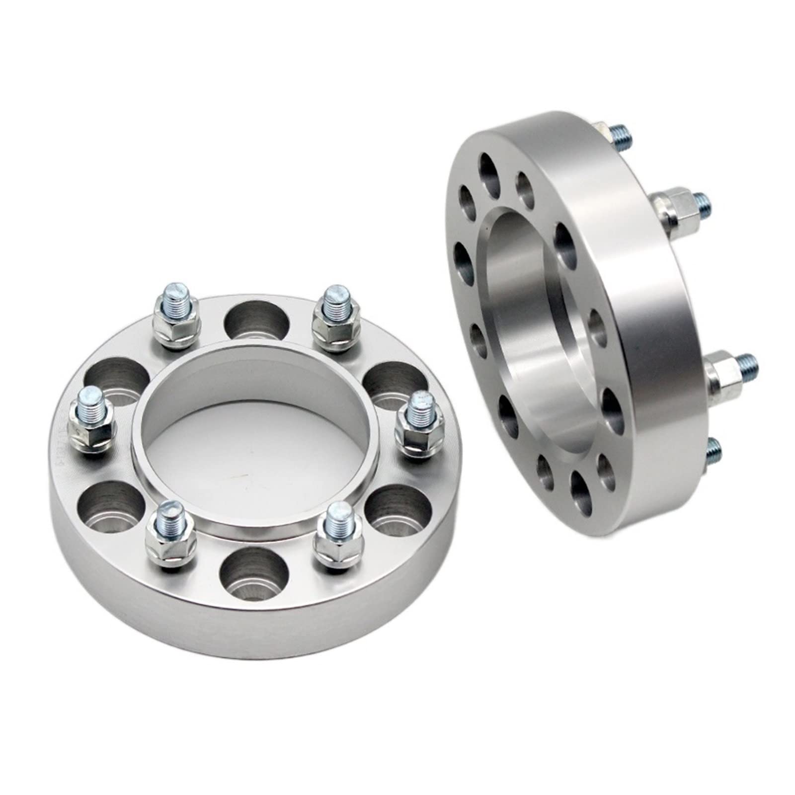 2 STÜCKE 25/30/35/40/45mm PCD 6x114,3 CB=67,1 oder 71,6mm Spurverbreiterungen Adapter 6 Lug Kompatibel Für Universal Auto M12x1,5 Oder M1/2(2PCS CB 71.6 45mm) von OZBADCLZ
