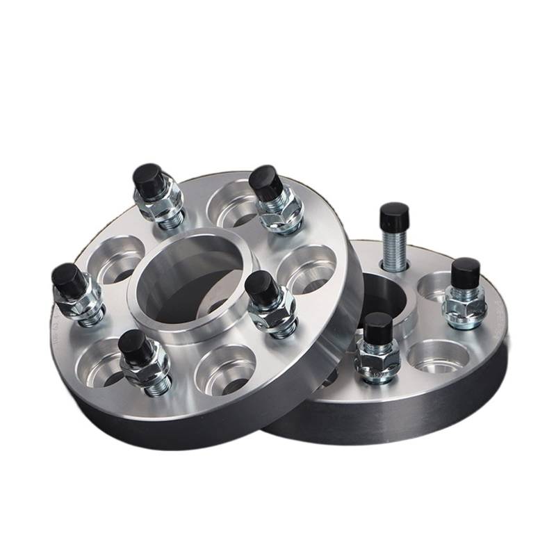2 stück 25/30/35/40mm PCD 5x120 CB 72,56 Mm Rad Spacer Adapter Kompatibel für Land Rover Discovery 3/4/5 LR4 Range Rover Und BMW Serie(2PCS 40mm Silver) von OZBADCLZ