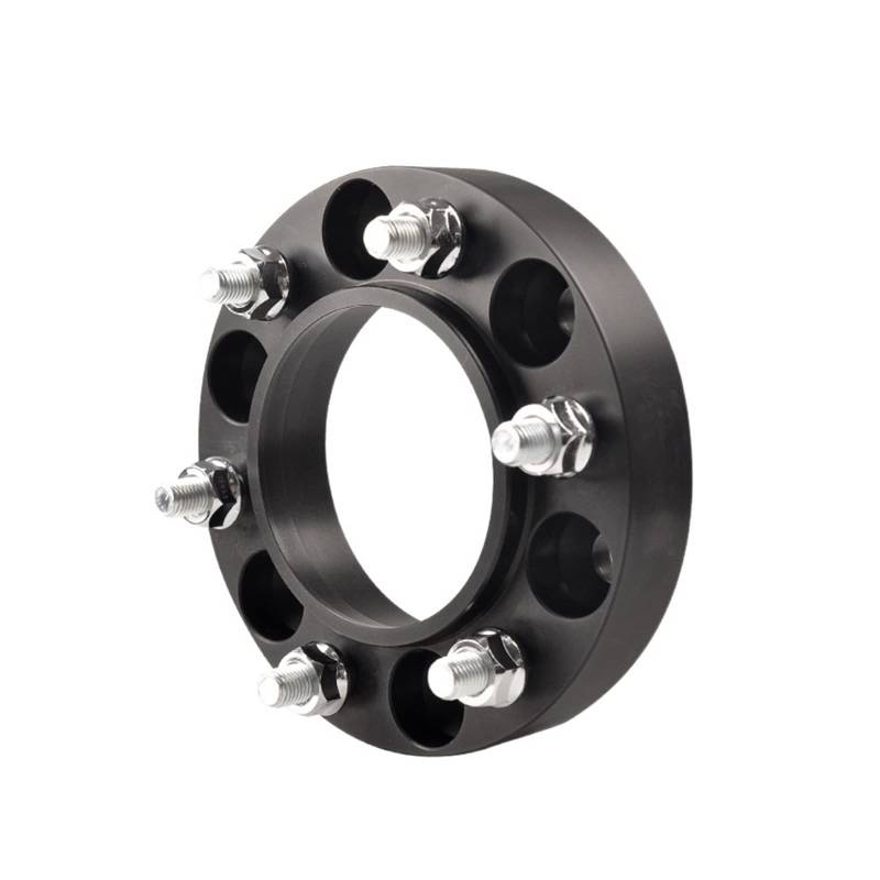 Embers Spurverbreiterung 6x139,7 CB 106,1, kompatibel mit Toyota Land Cruiser Prado Hilux und Revo Vigo, geschmiedete Aluminiumlegierung, 2 Stück (1 Paar)(Black Speace 30mm) von OZBADCLZ