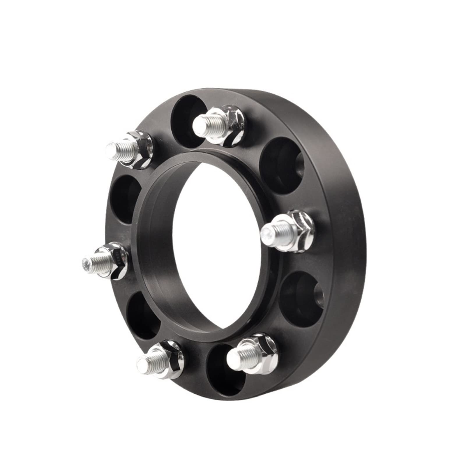 Embers Spurverbreiterung 6x139,7 CB 106,1, kompatibel mit Toyota Land Cruiser Prado Hilux und Revo Vigo, geschmiedete Aluminiumlegierung, 2 Stück (1 Paar)(Black Speace 45mm) von OZBADCLZ