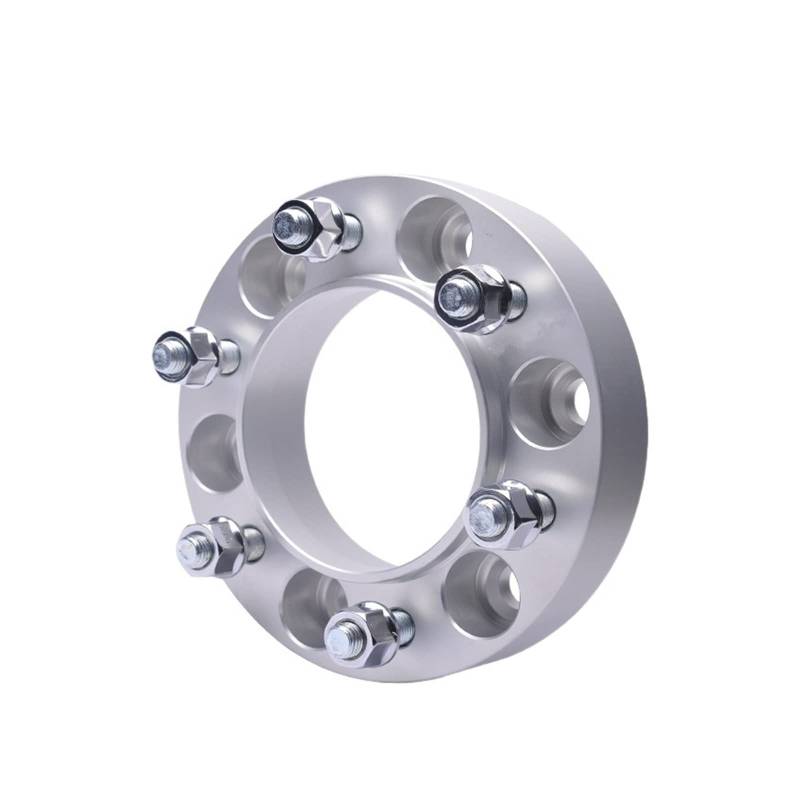 Embers Spurverbreiterung 6x139,7 CB 106,1, kompatibel mit Toyota Land Cruiser Prado Hilux und Revo Vigo, geschmiedete Aluminiumlegierung, 2 Stück (1 Paar)(Silver Speace 30mm) von OZBADCLZ