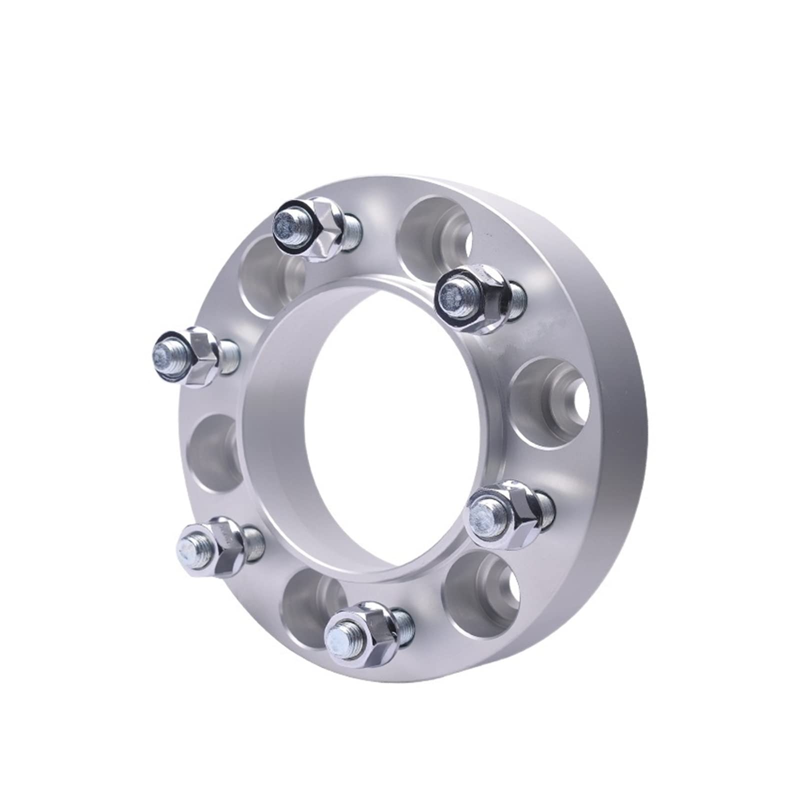 Embers Spurverbreiterung 6x139,7 CB 106,1, kompatibel mit Toyota Land Cruiser Prado Hilux und Revo Vigo, geschmiedete Aluminiumlegierung, 2 Stück (1 Paar)(Silver Speace 40mm) von OZBADCLZ
