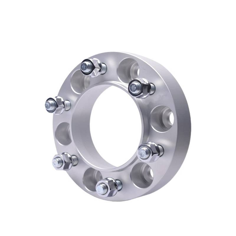 Embers Spurverbreiterung 6x139,7 CB 106,1, kompatibel mit Toyota Land Cruiser Prado Hilux und Revo Vigo, geschmiedete Aluminiumlegierung, 2 Stück (1 Paar)(Silver Speace 40mm) von OZBADCLZ