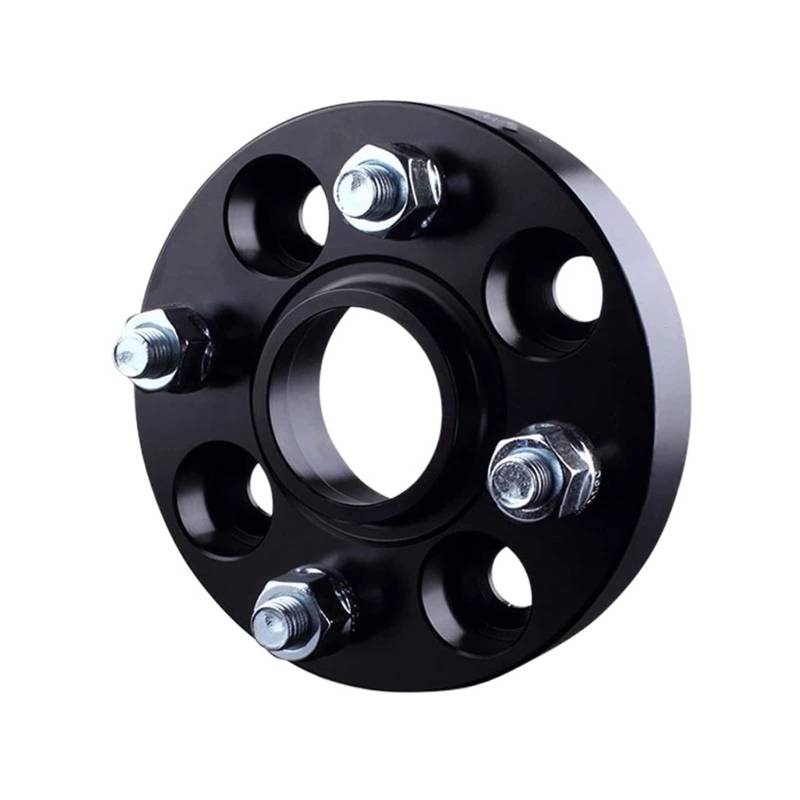 Spurverbreiterungen 4x100 54,1 Aluminium Elargisseur De Roue Voiture Adapter Separadores kompatibel für Toyota Yaris Aygo IQ Espaciadores De Rueda(1 piece 15mm) von OZBADCLZ