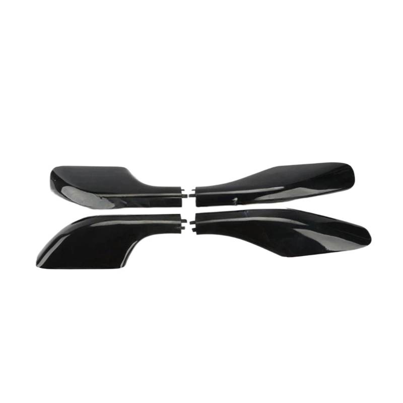 OZCCH 4X Schwarze Autodachträgerabdeckung, obere Gepäckhalterung, Stangenschienenende, Deckel, kompatibel mit Toyota Land CRUISERE 100 LC100 LX470 UZJ100 1998-2007 von OZCCH