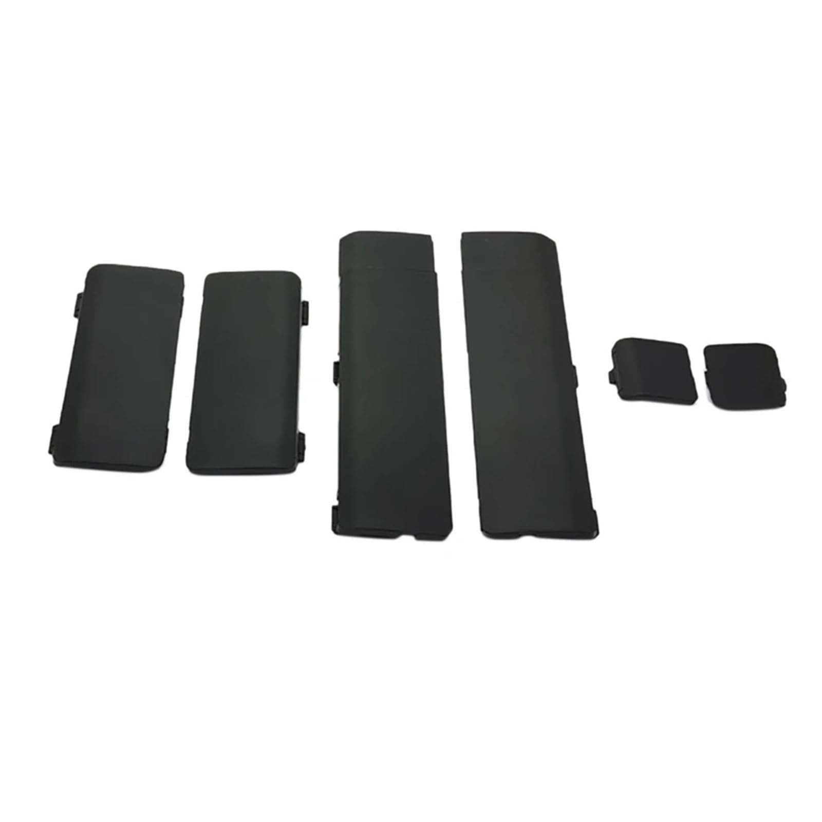 OZCCH 6er-Pack, kompatibel mit Honda CR-V Dachgepäckträger-Demontagesatz (2007–2011) – Demontagesatz for vordere/hintere/mittlere Abdeckung zur Gepäckträgermontage | Ersatzzubehör im OEM-Stil von OZCCH