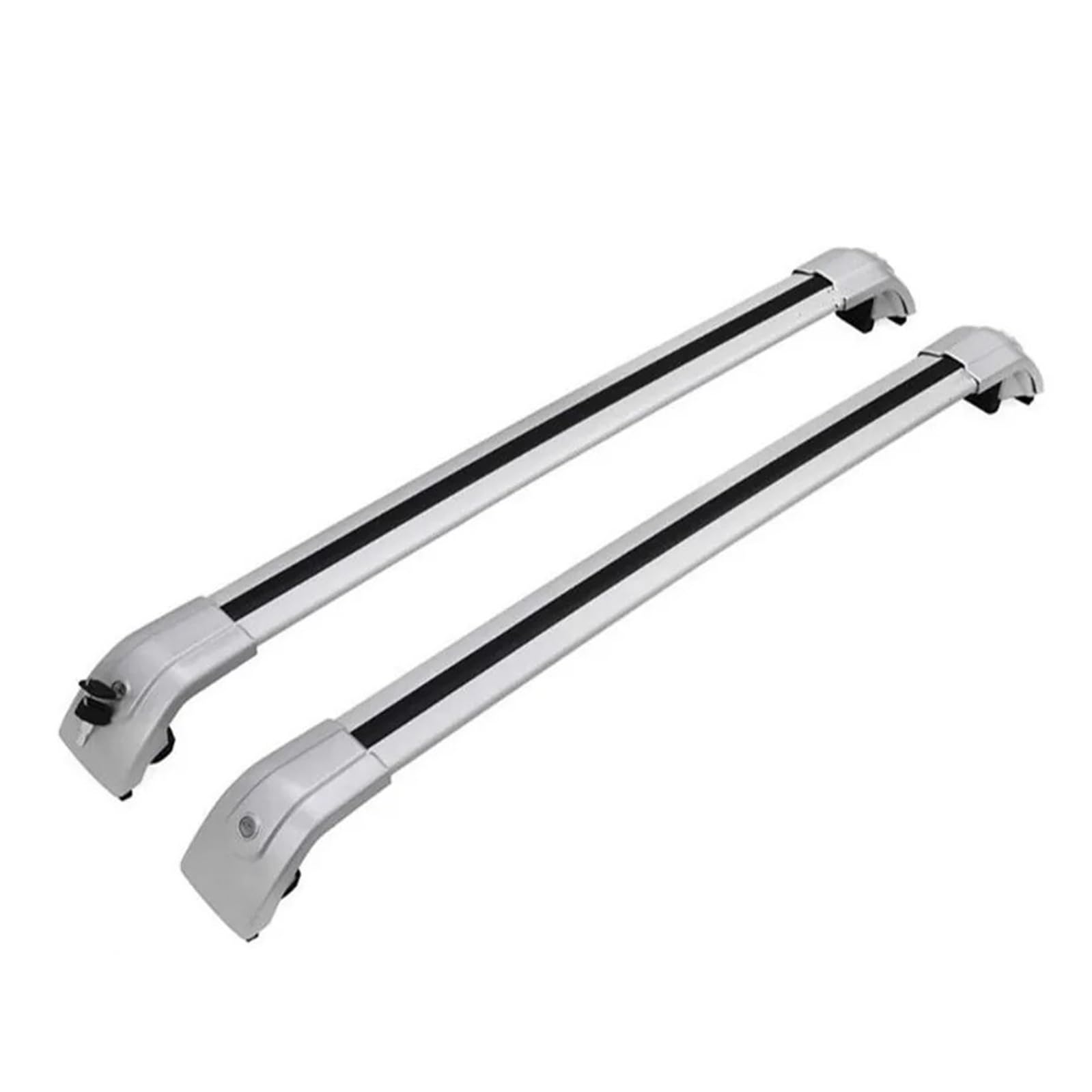 OZCCH Aluminium-Dachgepäckträger-Querstangen, kompatibel mit Land Rover Range Rover Evoque 2011–2019, robuste, rostfreie Frachtträger-Reiseausrüstung(Cross Sliver) von OZCCH