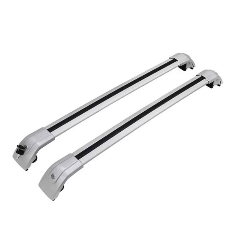 OZCCH Aluminium-Dachgepäckträger-Querstangen, kompatibel mit Land Rover Range Rover Evoque 2011–2019, robuste, rostfreie Frachtträger-Reiseausrüstung(Cross Sliver) von OZCCH