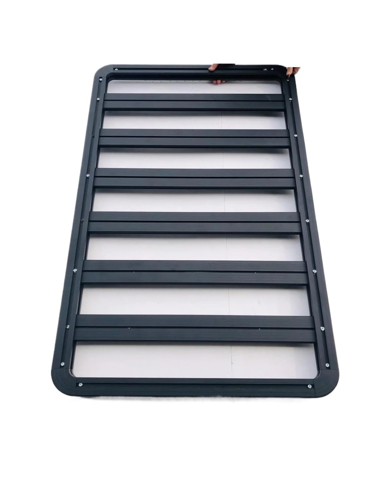 OZCCH Aluminium-Dachträger-Querträger und Gepäckkorb – Hochleistungs-Gepäcksystem kompatibel mit Suzuki Jimny JB33/JB43 (1998–2018) | Autodachträger for Offroad und Reisen von OZCCH
