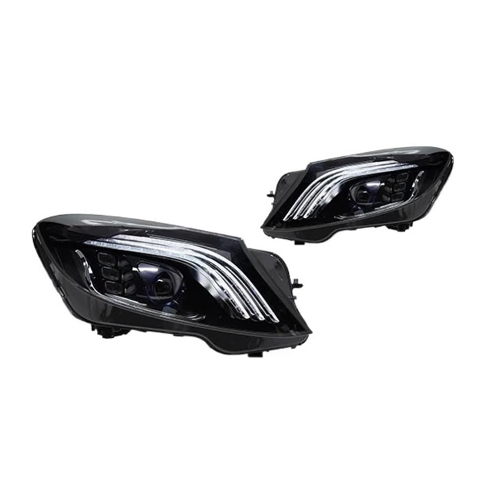 OZCCH Auto-Styling-Scheinwerfer, kompatibel for Mercedes-Benz W222 2014–2018 S350 S400, DRL, Blinker, Abblendlicht, Fernlicht, Projektor, Zubehör OZCCH Auto-Styling-Scheinwerfer, kompatibel for Mercedes-Benz W222 2014–2018 S350 S400, DRL, Blinker, Abblendlicht, Fernlicht, Projektor, Zubehör von OZCCH