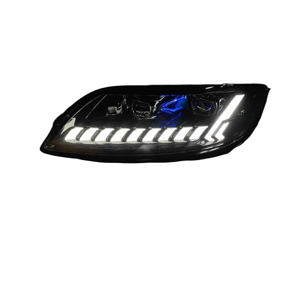 OZCCH Auto-Styling-Scheinwerfer, kompatibel mit Audi Q7 2006–2015, verbesserte Doppellinse im Laserstil, Fern- und Nahlichtstrahl, Autozubehör(For 10-15 AFS) von OZCCH