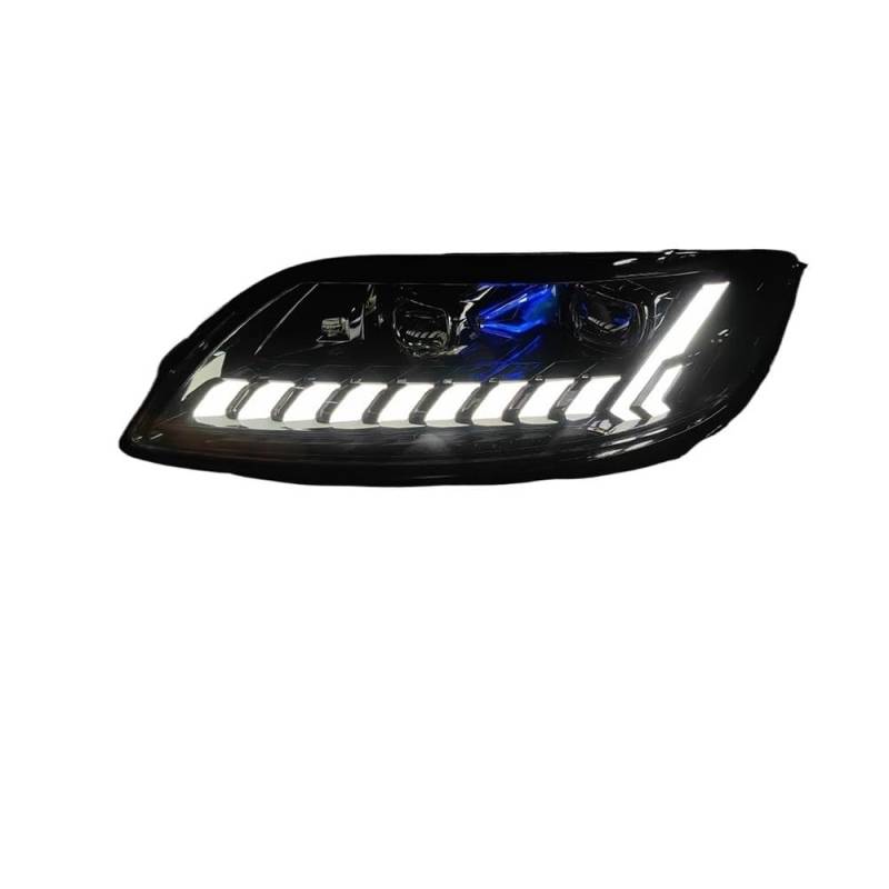 OZCCH Auto-Styling-Scheinwerfer, kompatibel mit Audi Q7 2006–2015, verbesserte Doppellinse im Laserstil, Fern- und Nahlichtstrahl, Autozubehör(For 10-15 AFS) von OZCCH