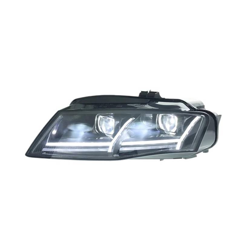 OZCCH Autolichter kompatibel for Audi A4 A4L B8 Scheinwerfer 2009-2012 B8 Scheinwerfer Drl Projektorobjektiv Autozubehör von OZCCH