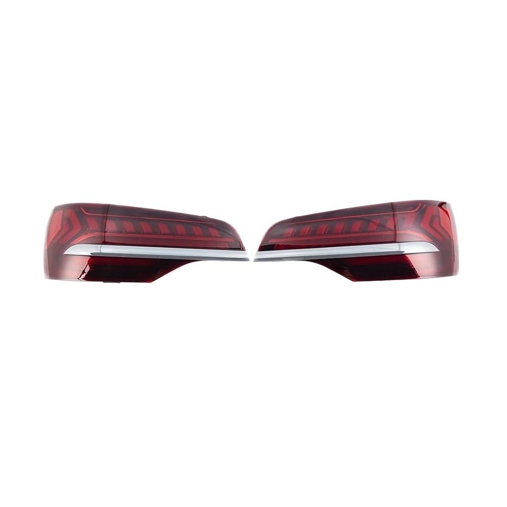 OZCCH Autolichter kompatibel for Audi Q7 Q7L Rücklicht 2006-2015 Q7 Hintere Bremsleuchte Bremssignal DRL Rückwärtsgang Kfz-Zubehör(2010-2015 sliver) von OZCCH