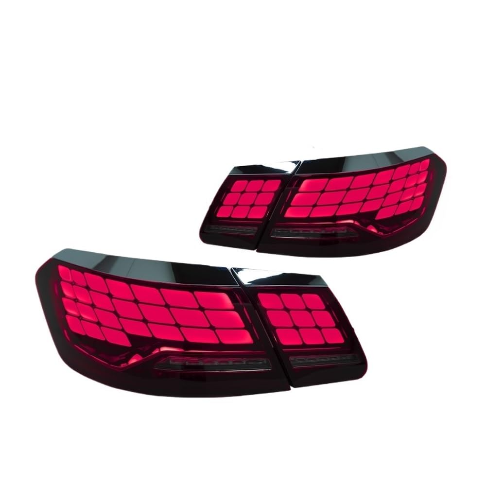 OZCCH Autolichter kompatibel for Benz W212 Rücklicht 2009–2016 E-Klasse E200 E260 E300 Rücklicht DRL Blinker Bremse Rückwärts Autozubehör(For 2009-2012) von OZCCH
