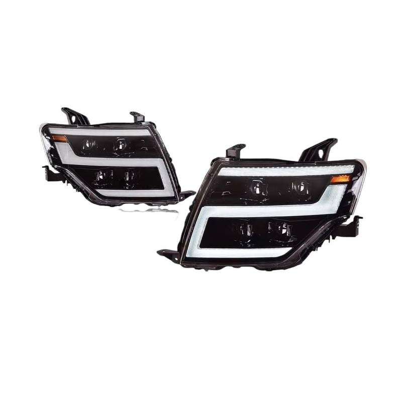 OZCCH Autoscheinwerfer Kompatibel for Pajero V93 V97 Scheinwerfer 2005-2021 Upgrade Modifizierte Lampe Dynamische Blinkerlampe DRL Autozubehör von OZCCH