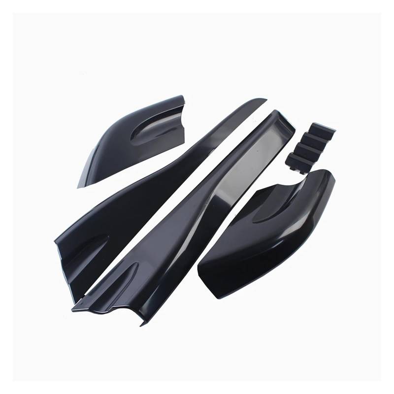 OZCCH Autoträger-Zubehör, 8-teilige Schwarze Kunststoff-Dachgepäckträger-Endschalenabdeckungen, kompatibel mit Hyundai Tucson 2004–2008, Autoträger-Zubehör, verschleißfeste, wetterfeste Ersatzteile von OZCCH