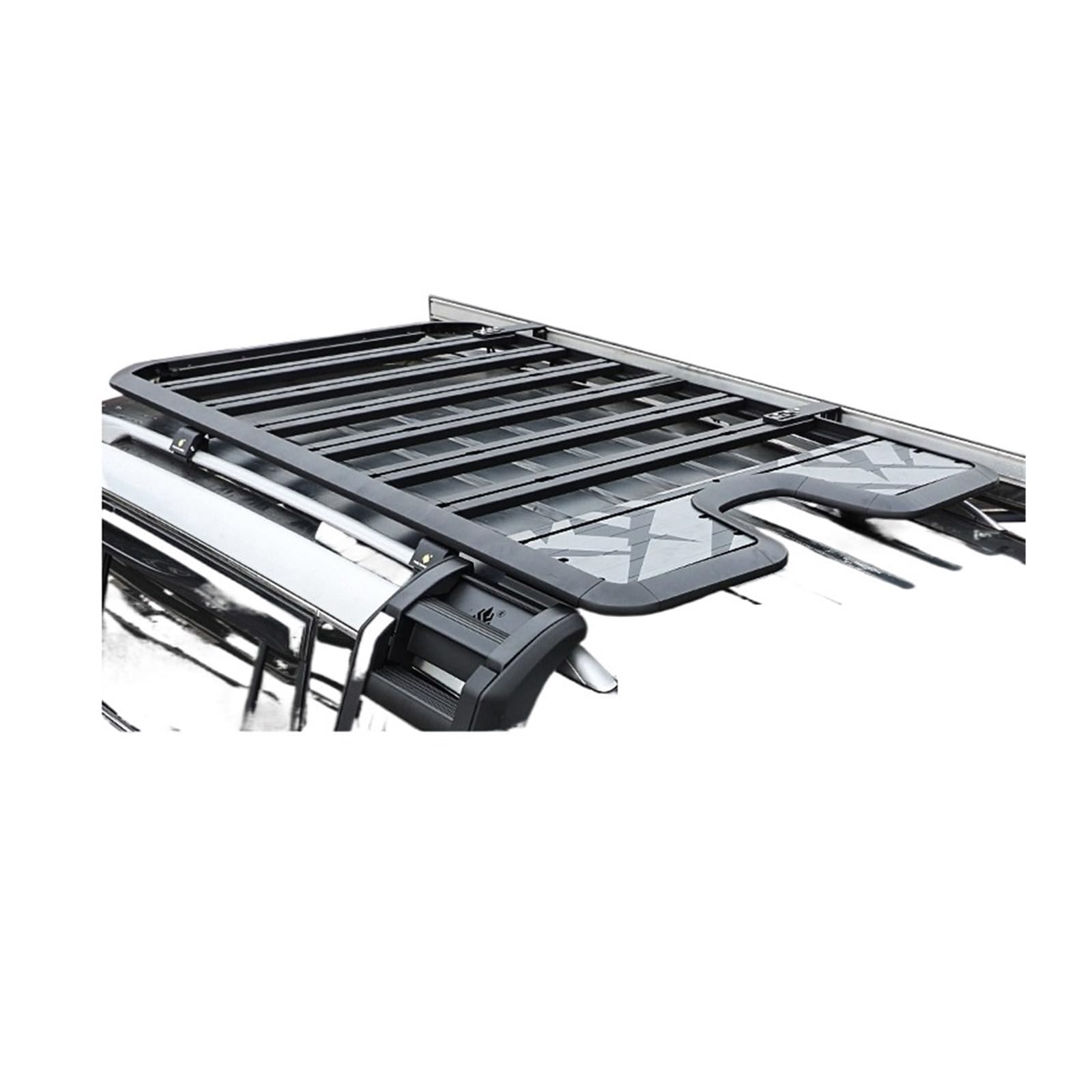 OZCCH Dachgepäckträger aus Aluminium, hochbelastbar, kompatibel mit Nissan Patrol Y62 2010–2024, 4 x 4, Offroad, Robustes Frachtkorb-Aufbewahrungssystem, Aufbewahrungsgestell, Fahrzeugumbau OZCCH Dachgepäckträger aus Aluminium, hochbelastbar, kompatibel mit Nissan Patrol Y62 2010–2024, 4 x 4, Offroad, Robustes Frachtkorb-Aufbewahrungssystem, Aufbewahrungsgestell, Fahrzeugumbau von OZCCH