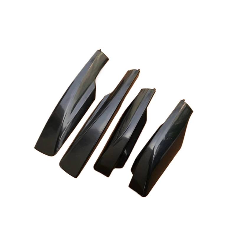 OZCCH Dachgepäckträgerschutz, schwarze Kunststoffabdeckung, schwarze Dachgepäckträgerschutzabdeckungen aus ABS-Kunststoff, 4-teiliges Set, kompatibel mit Nissan Qashqai 2008–2015, SUV, Schutzverkleidu von OZCCH