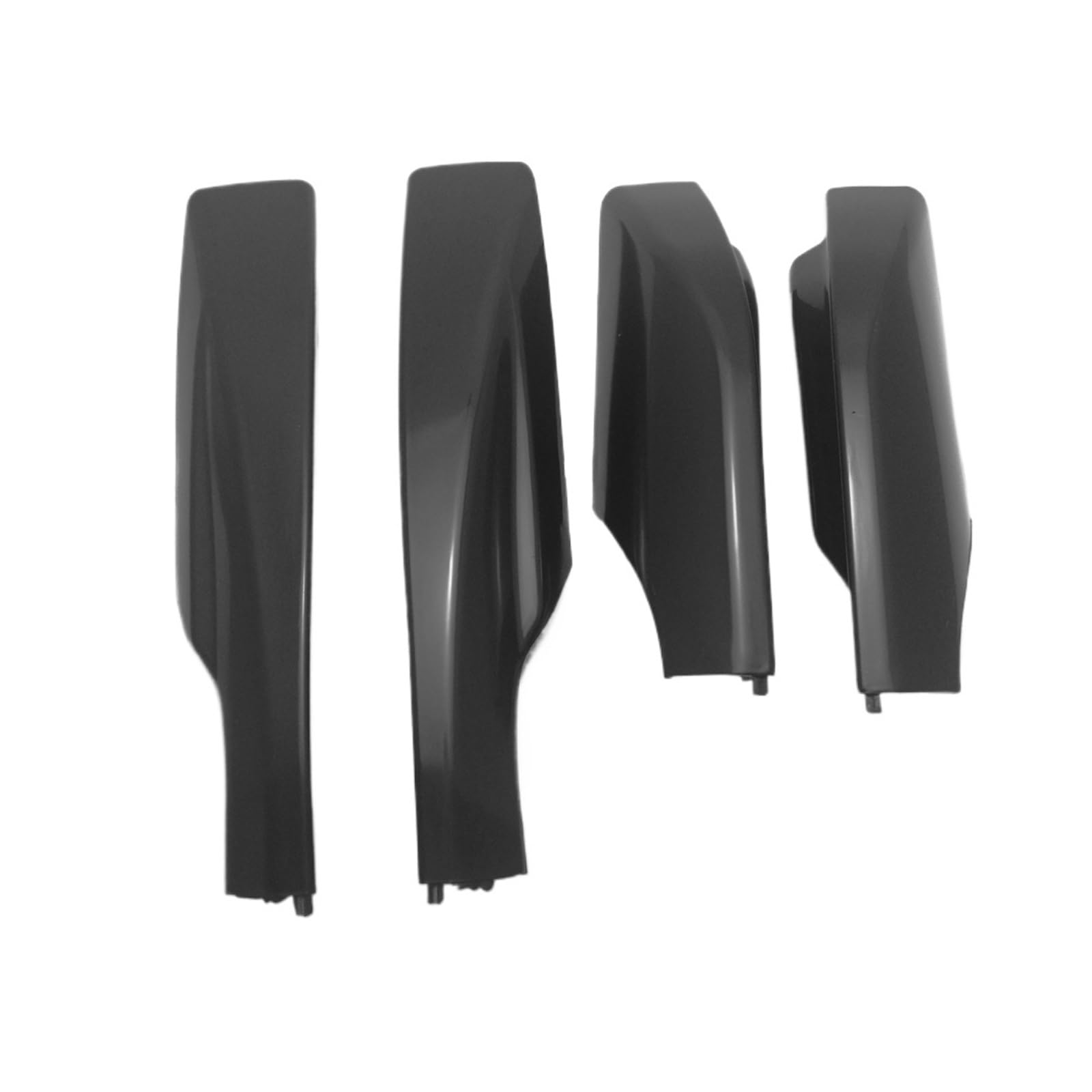 OZCCH Ersatzabdeckungsschale for das Ende der Gepäckträgerschiene, kompatibel mit Dachträger-Endabdeckungen for Toyota RAV4 XA30 (2006–2012) – 4er-Pack Schwarze ABS-Ersatzkappen | Schalen im OEM-Stil von OZCCH