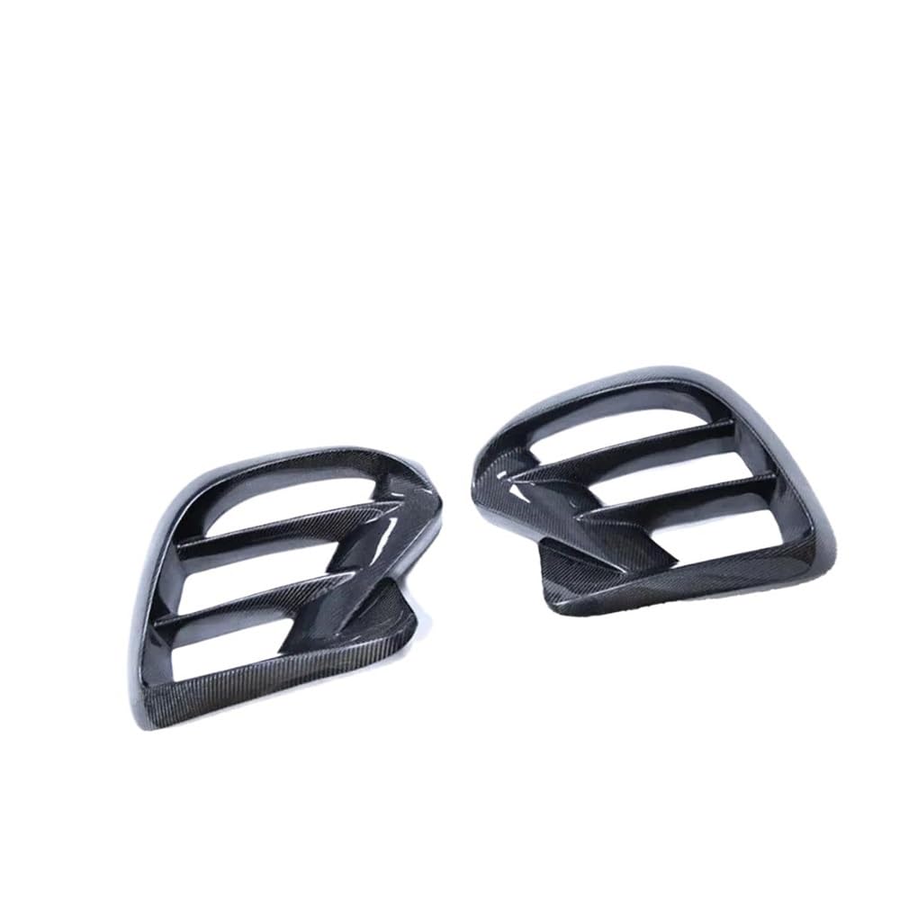 OZCCH Front Air Vent Cover Flossen Canards Kompatibel for Benz W167 GLE450/GLE53/GLE63 Coupe Real Carbon Fiber Aerodynamische Styling Zubehör von OZCCH