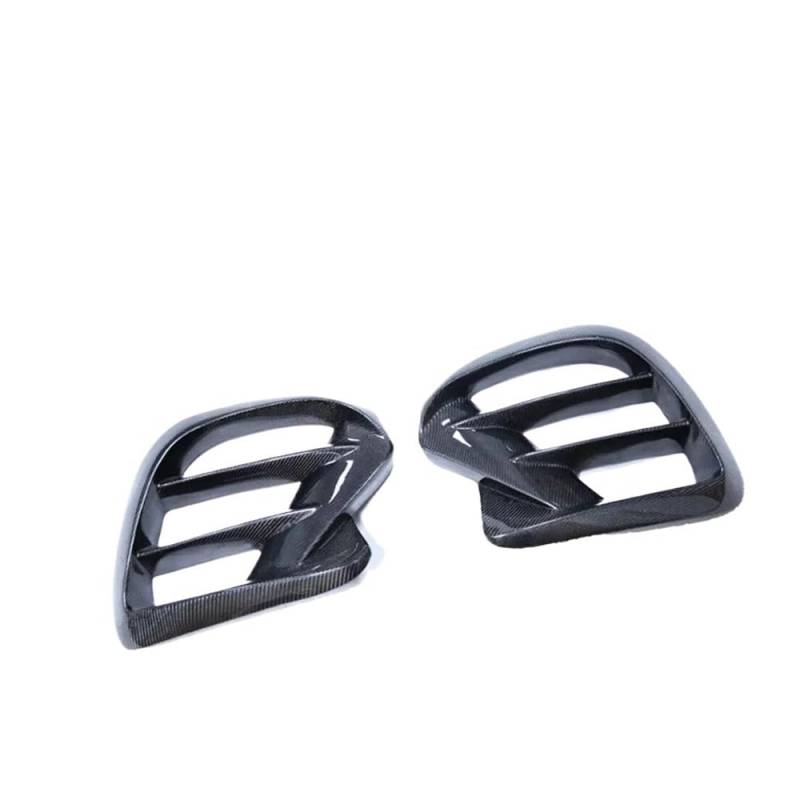 OZCCH Front Air Vent Cover Flossen Canards Kompatibel for Benz W167 GLE450/GLE53/GLE63 Coupe Real Carbon Fiber Aerodynamische Styling Zubehör von OZCCH