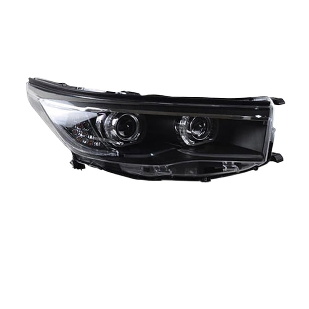 OZCCH Frontlampe kompatibel for Toyota Highlander Scheinwerfer 2015-2017 Eagle Eye Kluger DRL Hid Angel Eye Bi Xenon Birne Zubehör(LHD_12W) von OZCCH