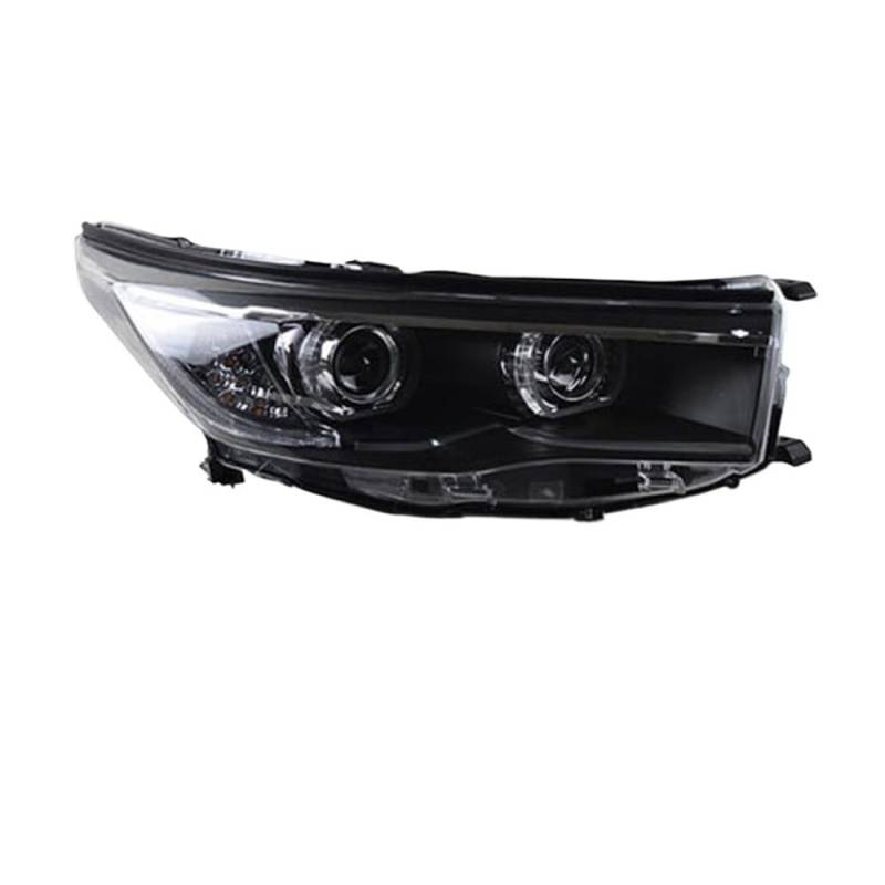 OZCCH Frontlampe kompatibel for Toyota Highlander Scheinwerfer 2015-2017 Eagle Eye Kluger DRL Hid Angel Eye Bi Xenon Birne Zubehör(LHD_12W) von OZCCH