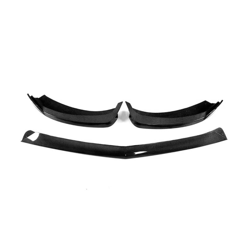 OZCCH Frontspoilerlippe mit Splittern, kompatibel mit Mercedes Benz S-Klasse S500/S550 Coupé 2014–2017, Carbonfaser/FRP, aerodynamische Leistungssteigerung(Carbon Fiber) von OZCCH