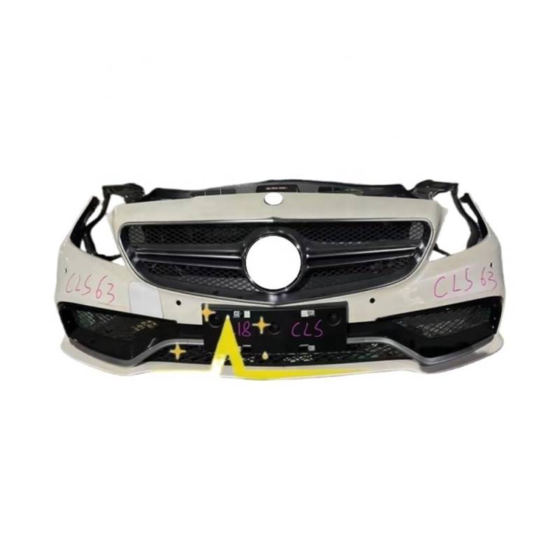 OZCCH Frontstoßstangenbaugruppe mit Kühler, kompatibel mit Mercedes Benz CLS63 AMG W218, gebrauchtes OEM-äquivalentes Ersatzteil(Red) von OZCCH