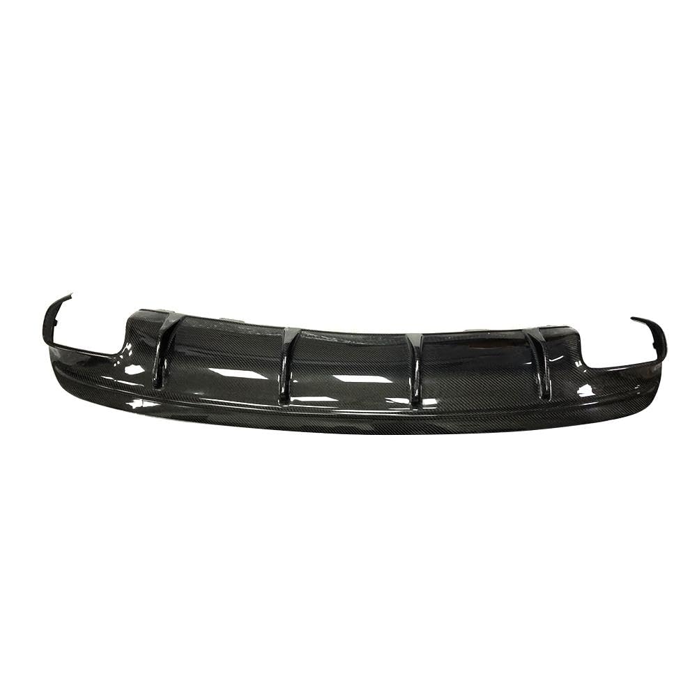 OZCCH Heckstoßstangen-Diffusorlippe, kompatibel mit Mercedes-Benz CLA W117/C117 CLA200/250/Sport/45 AMG 2013–2019, Carbonfaser/schwarz glänzend, aerodynamischer Spoiler(Only Carbon Diffuser) von OZCCH