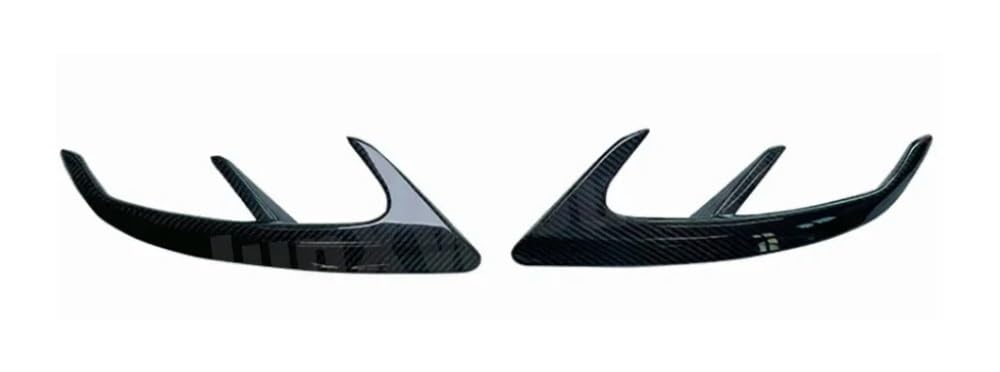 OZCCH Heckstoßstangen-Windflügel-Entlüftungs-Splitter-Bodykit, kompatibel mit Mercedes-Benz S-Klasse W217/C217 S63/S65 AMG Coupé 2014–2023, aerodynamisches Upgrade aus Kohlefaser/GFK(Carbon Fiber) von OZCCH