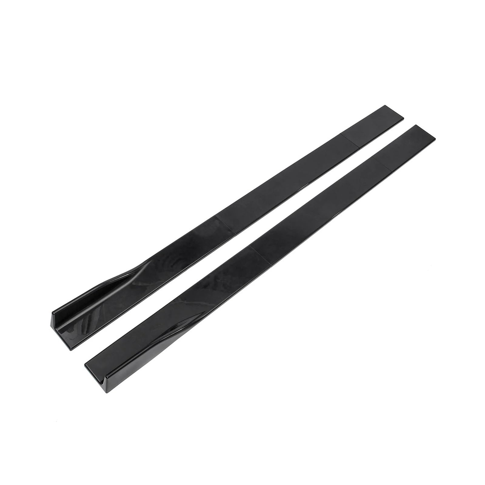 OZCCH Hochleistungs-2M/2,2M ABS-Seitenschweller-Verlängerungssatz, kompatibel mit Audi A5/S5/RS5 B8 S-Line – Splitter-Schürzen-Lippen-Winglet-Bodykit(2.2M-Black) von OZCCH