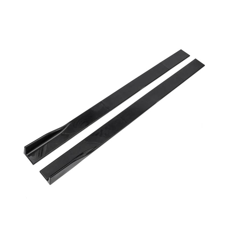 OZCCH Hochleistungs-2M/2,2M ABS-Seitenschweller-Verlängerungssatz, kompatibel mit Audi A5/S5/RS5 B8 S-Line – Splitter-Schürzen-Lippen-Winglet-Bodykit(2.2M-Black) von OZCCH