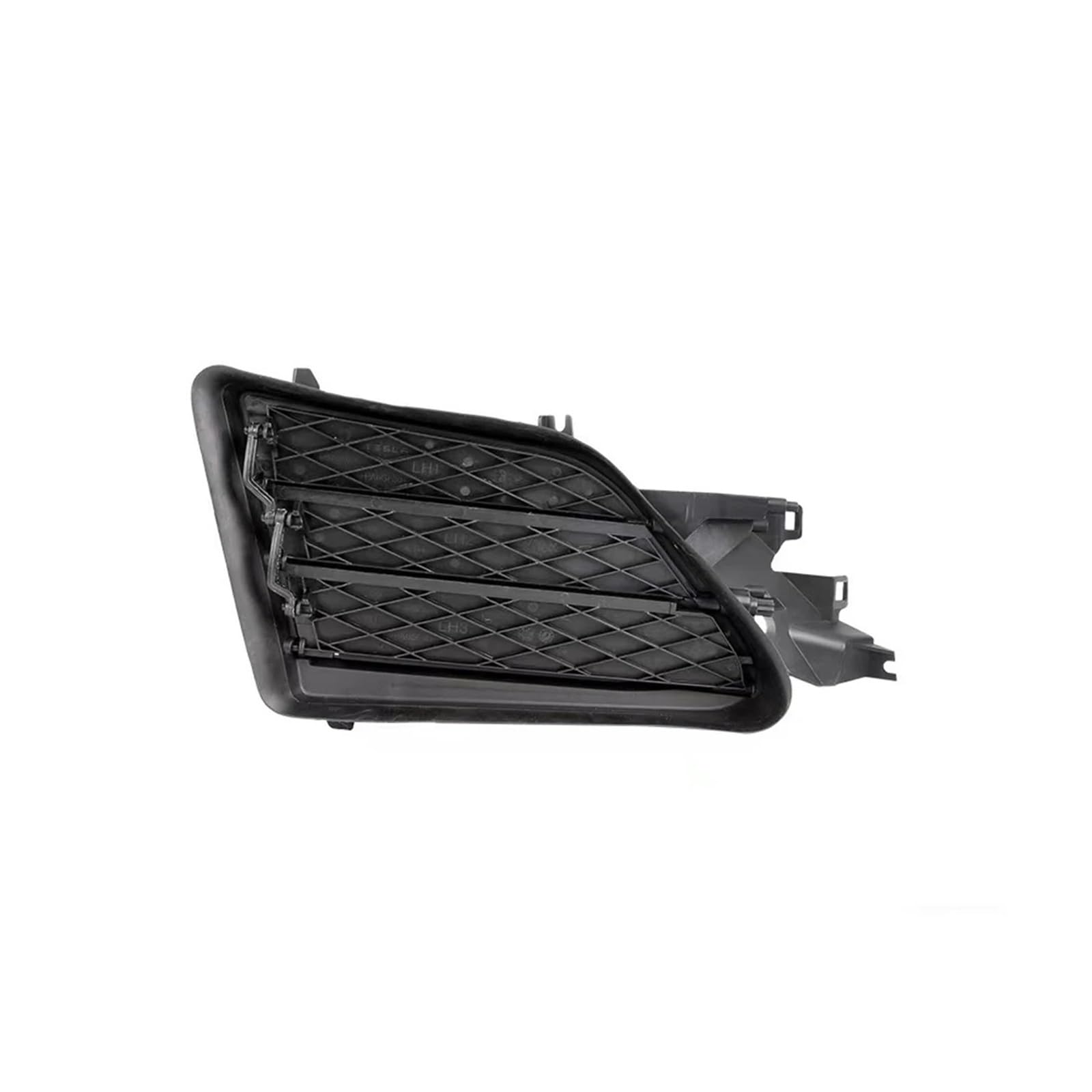 OZCCH Hochleistungs-Aktiv-Shutter-Kühlergrill kompatibel for Tesla Model S 2016-2021 – Seitlicher Stoßfänger-Entlüftungsgrill, kompatibel mit 1058007 1057851, OE-Level-Ersatz(1) von OZCCH