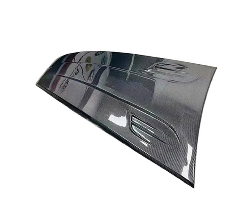 OZCCH Hochleistungs-Frontstoßstange und Motorhauben-Entlüftungsabdeckungssatz aus Kohlefaser, kompatibel mit Maserati Levante 2016-2022 – Aerodynamisches Leichtbau-Bodykit(Single carbon) von OZCCH