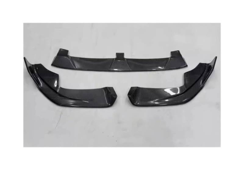 OZCCH Hochleistungs-Frontstoßstangen-Splitter-Kit aus geschmiedeter Kohlefaser, 3-teilig, kompatibel mit BMW X3M/X4M F97/F98 2022–2023 – Aerodynamischer Leichtbauschutz(Carbon Fiber) von OZCCH