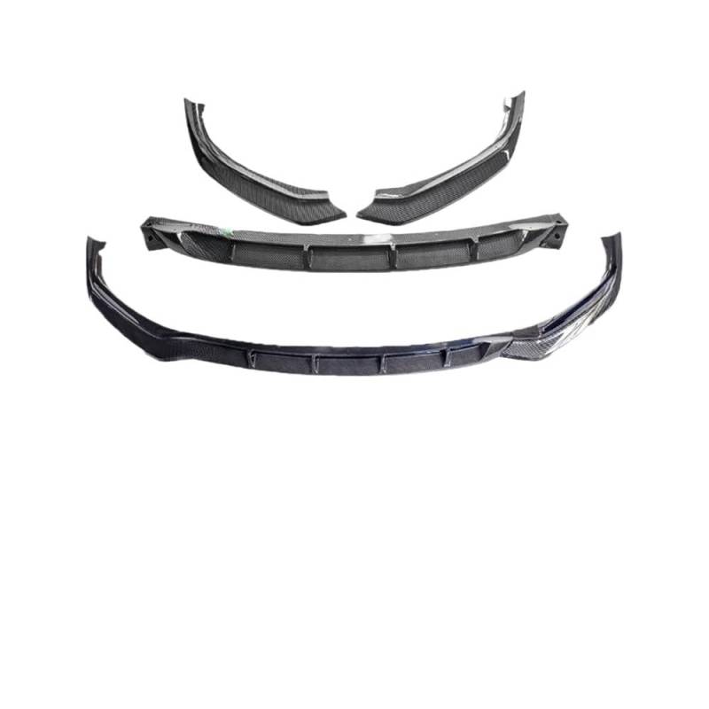 OZCCH Hochleistungs-Frontstoßstangenlippe und Diffusor-Kit aus echtem Carbon, kompatibel mit BMW 5er G30/G31 Limousine/Kombi 2017-2020 – Aerodynamisches Leichtbau-Karosserie-Upgrade(1) von OZCCH