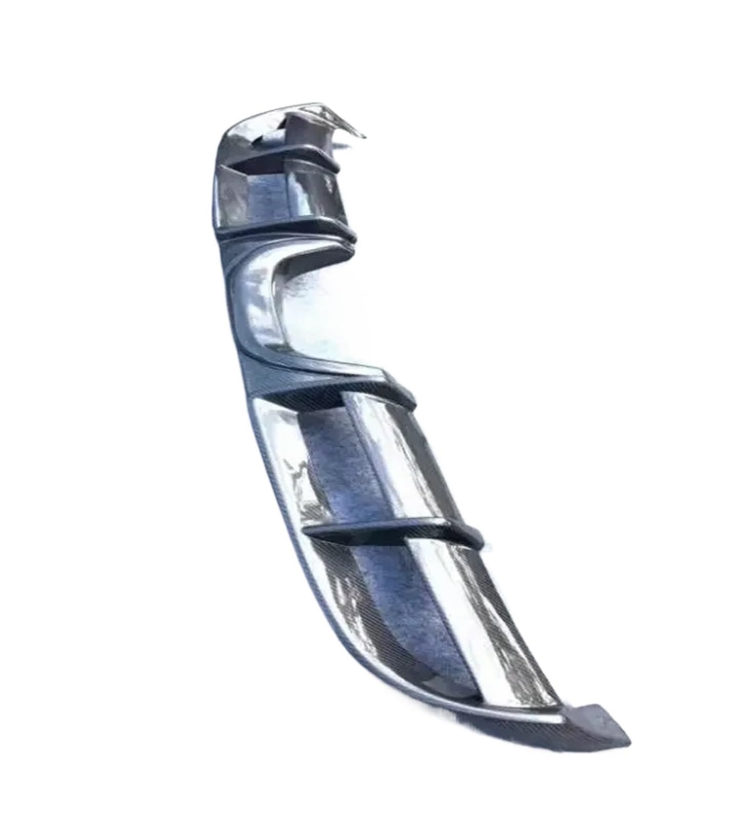 OZCCH Hochleistungs-Grundierung und Carbonfaser-Heckspoiler-Diffusorschutz for die Hecklippe, kompatibel mit Porsche Cayman 981 GT4 2013–2015 – Aerodynamisches Schutz-Upgrade(Carbon Fiber) von OZCCH