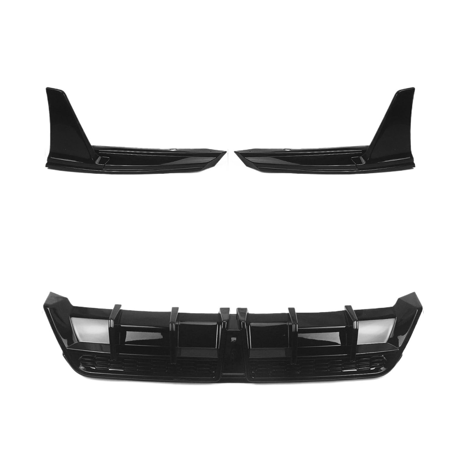 OZCCH Hochleistungs-Heckdiffusor-Stoßstangenlippe in Schwarz mit LED-Kontrollleuchte, kompatibel mit Toyota Camry SE/XSE Sport 2018-2023 – Aerodynamische Spoilerplatte aus ABS OZCCH Hochleistungs-Heckdiffusor-Stoßstangenlippe in Schwarz mit LED-Kontrollleuchte, kompatibel mit Toyota Camry SE/XSE Sport 2018-2023 – Aerodynamische Spoilerplatte aus ABS von OZCCH